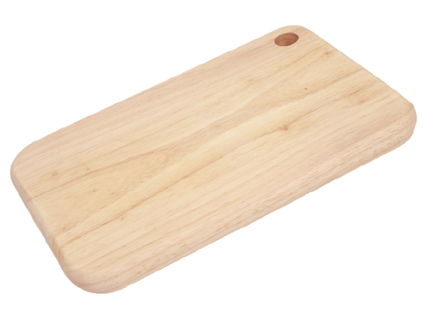 木製　ゴムの木　カッテイングボード