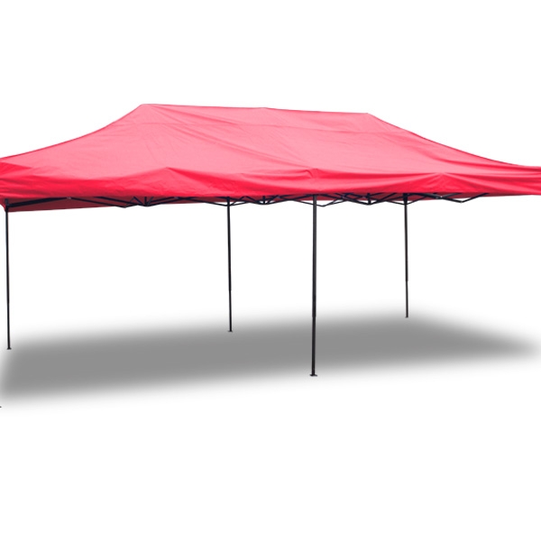 大型テント 6×3m タープテント　【赤】