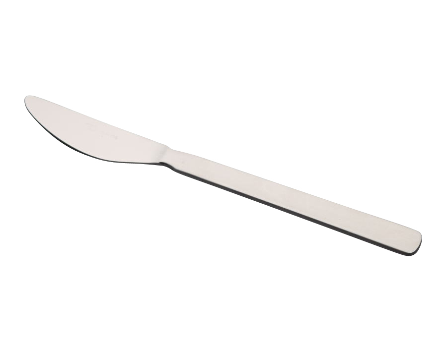 セレスト　ディナーナイフ（共柄）鋸刃付（ハンドルサテン）　燕市アルファクトの高級ステンレスカトラリー