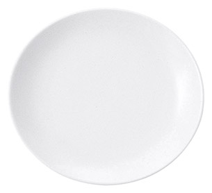 エクシブ 23cm楕円皿（ホワイト）