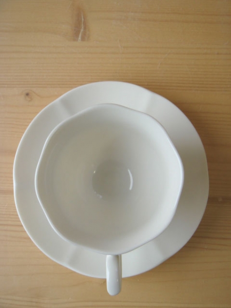 フロ−ラル　ブティック高台碗皿Long-Type