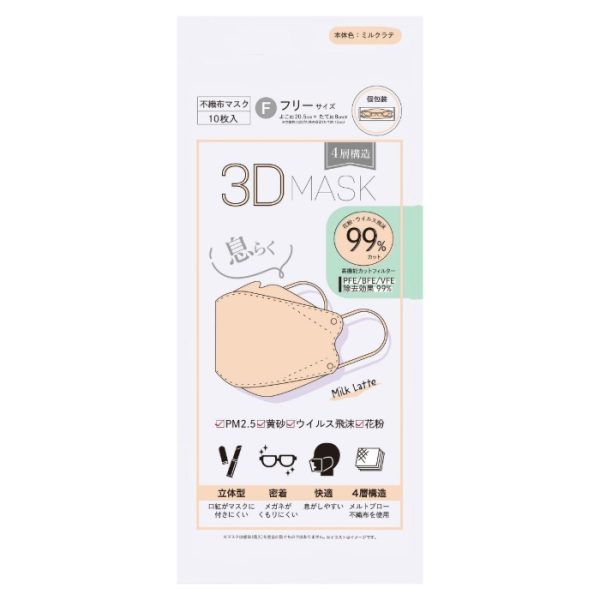 �Ɩ��p 3D�@MASK�i���炭�}�X�N�j4�w�\����@�~���N���e�x�[