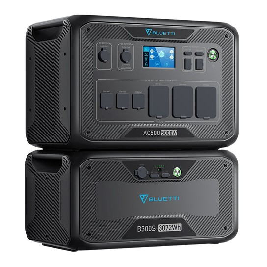 BLUETTI AC500 + B300S 新発売·超大容量ポータブル電源