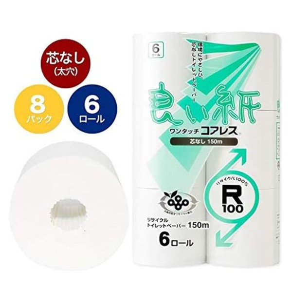 ���o�[�X �ǂ��� �����^�b�`�R�A���X 108mm��150m�� �V���O�� �c�Ȃ� 6���[���~8�p�b�N