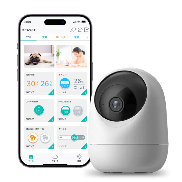 �Ɩ��p �h�ƃJ���� HomeLink�Ή� �����N�W���p�� eCame