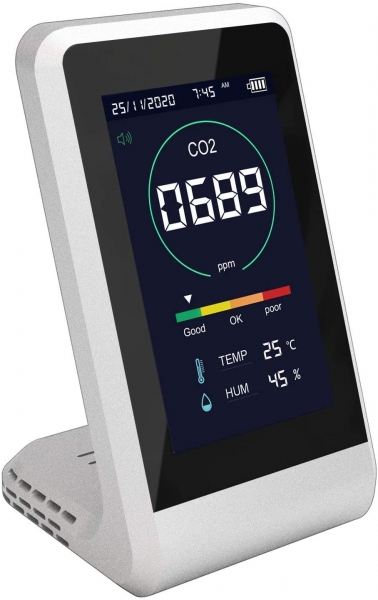 業務用 【即納】東亜産業 CO2測定器 2台 二酸化炭素濃度計 CO