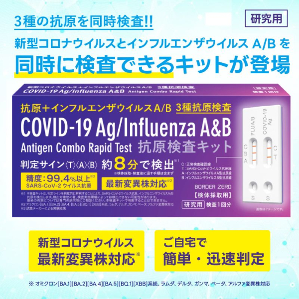 業務用 TOAMIT 新型コロナウイルス＋インフルエンザウイルスA/