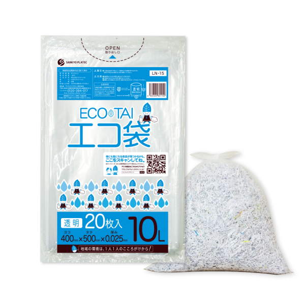 �Ɩ��p 10L�|���� ���� LLDPE�f�� 0.025mm�� 10��