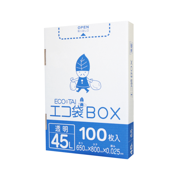 �Ɩ��p 45LBOX�^�C�v ���� 0.025mm�� LLDPE�f�ށ@