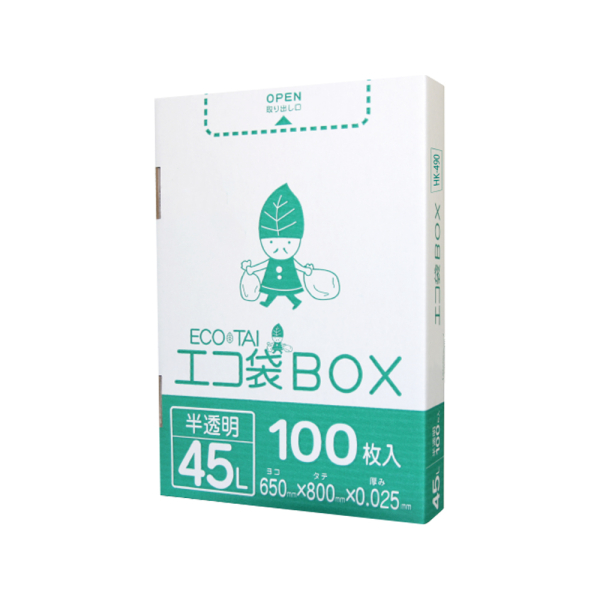 �Ɩ��p 45LBOX�^�C�v ������ 0.025mm�� LLDPE�f��
