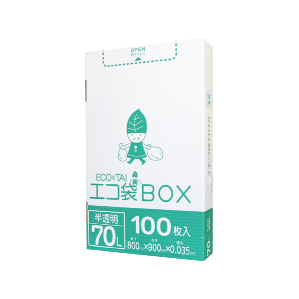 �Ɩ��p 70LBOX�^�C�v ������ 0.035mm�� LLDPE�f��