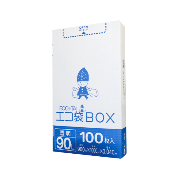 �Ɩ��p 90LBOX�^�C�v ���� 0.040mm�� LLDPE�f�ށ@
