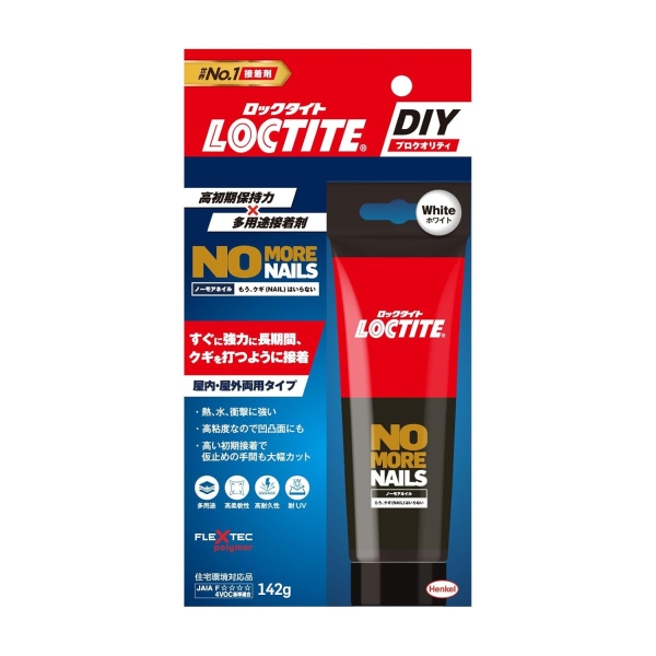 LOCTITE(���b�N�^�C�g) �m�[�E���A�E�l�C�� �ڒ��� �����E���O�p 142g - �B������Ȃ����p�r�ڒ��� �m�[���A�l�C��