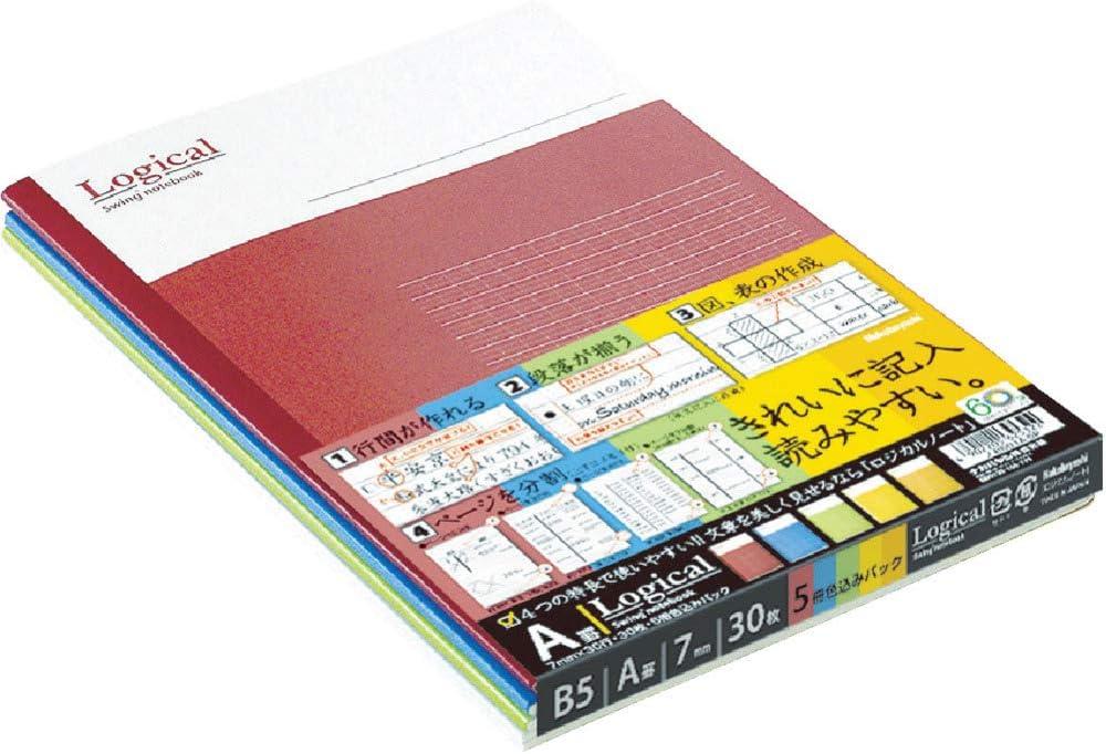 �Ɩ��p �i�J�o���V�@�X�C���O�E���W�J���m�[�g�@B5�T�C�Y