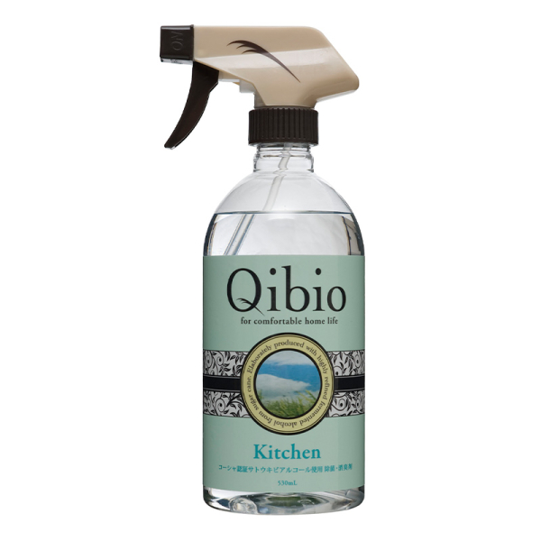 �Ɩ��p ���ō� �P�[�X Qibio �L�b�`�����ۗp 530ml 10
