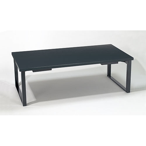 メラミン乾漆テーブルのみ・幕板なし・畳ずり脚・幅75,90cm