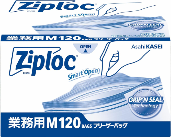 �Ɩ��p�W�b�v���b�N�@�t���[�U�[�o�b�O�@M�T�C�Y�@120�����@�@Ziploc