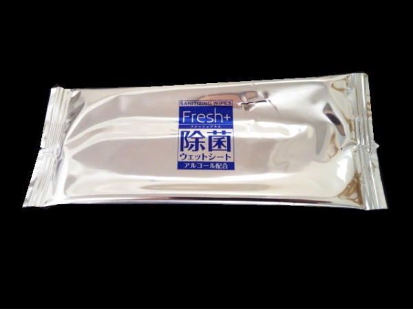 業務用 フレッシュプラス　除菌ウエットシート　個包装（平型）１００枚