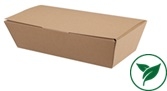紙容器SDGｓ　クラフトマルチフードボックス　200個 (50個×4袋)