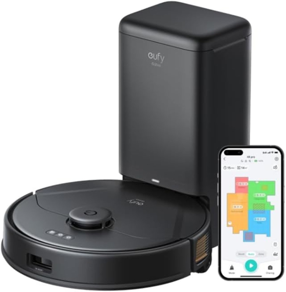 Anker Eufy Clean (���[�t�B�N���[��) X8 Pro with Self-Empty Station (���{�b�g�|���@) �J�[�y�b�g