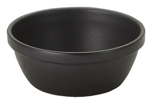 直火OK【耐熱陶器】φ12ｃｍスタック深ボウル【日本製】ブラック