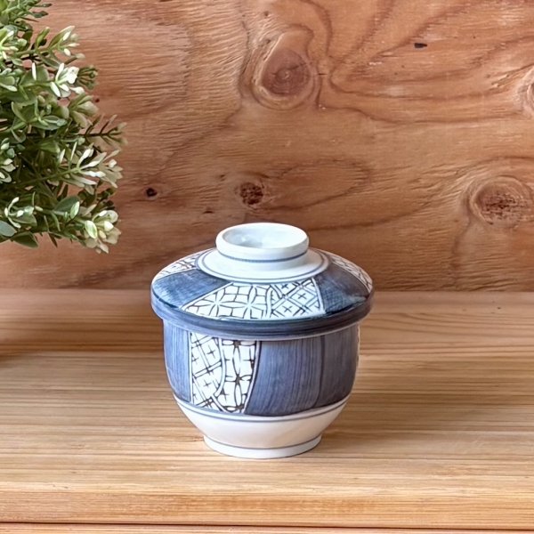 【在庫限り特別価格】茶碗蒸し　強化磁器　祥瑞　蒸し碗・小