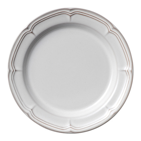 ラフィネ スモークホワイト 21.5ｃｍリムプレート