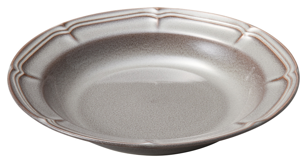 ラフィネ ストームグレー 25.5ｃｍパスタボウル