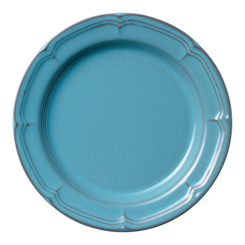ラフィネ アンティークブルー 21.5ｃｍリムプレート