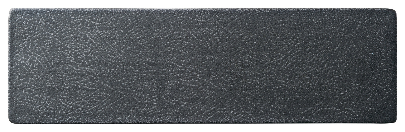 墨縅 34cm細平長角皿