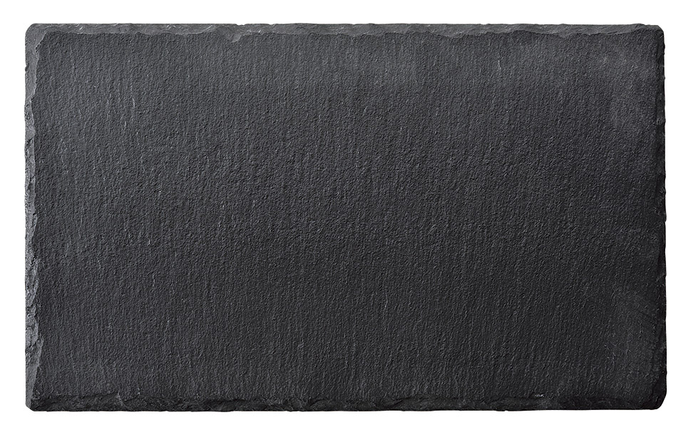 SLATE PLATE 28cm長角