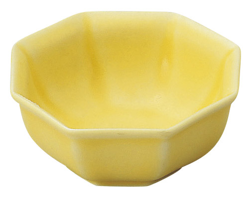 八角 黄 小鉢
