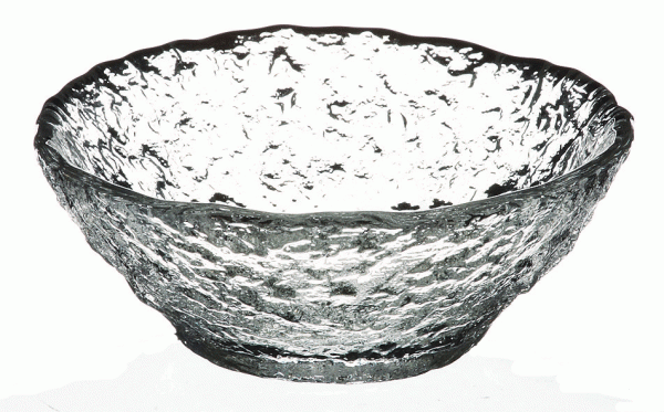 ガラス製 岩豆鉢