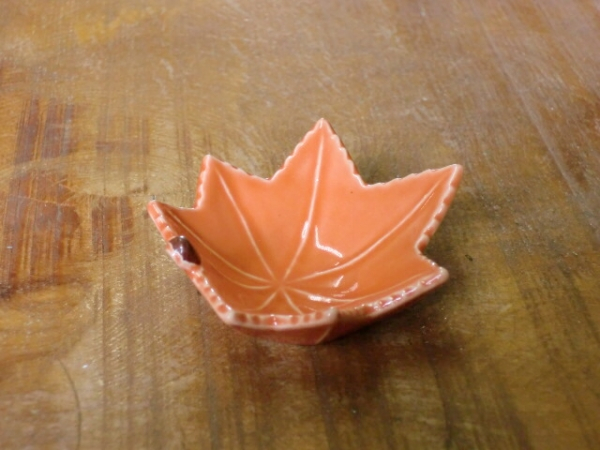 楓朱赤珍味鉢