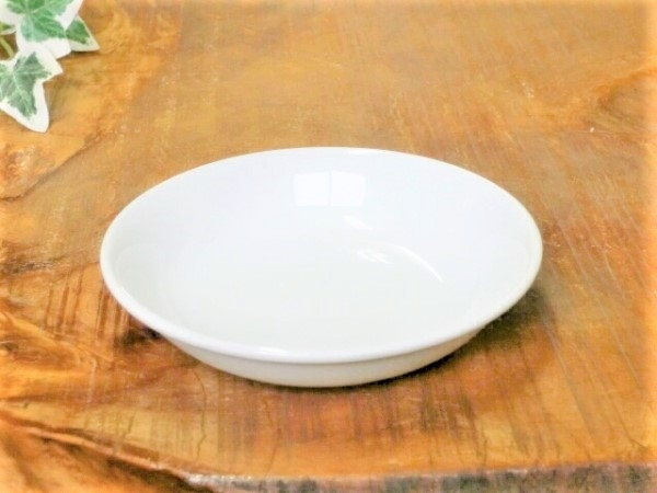 業務用 【Ｂ級品在庫処分価格】白ベーシック14cm深小皿（取皿）