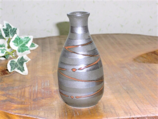 【在庫処分品】【強化磁器】錆渦徳利「小」