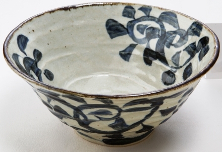 呉須たこ唐草７．０変形丼