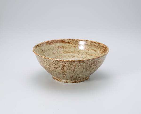 美濃焼・古窯の旅 こげ茶 麺鉢