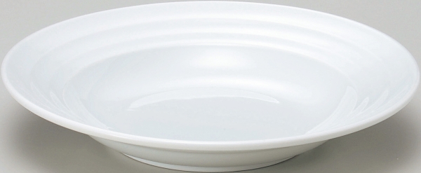 リネア　ホワイト　２５ｃｍ深皿（A・B級品込価格）
