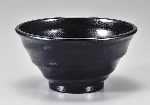 TA  段付鉢 黒石目15cm