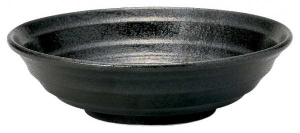 【鳴門】麺鉢（大）　黒耀
