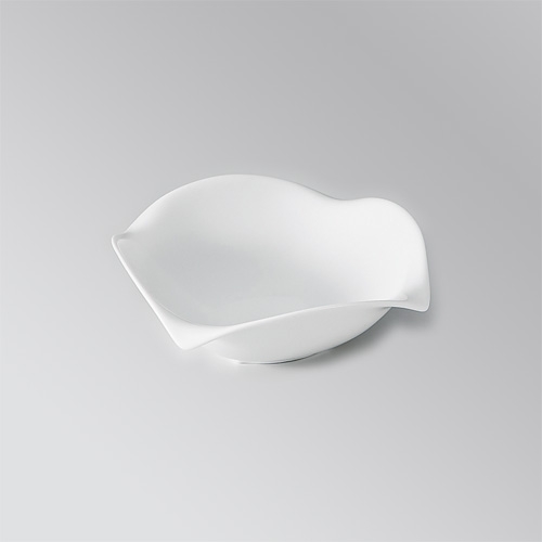 【日本製】アバント 14cmボウル (山九 白磁 サラダボウル 取り鉢)