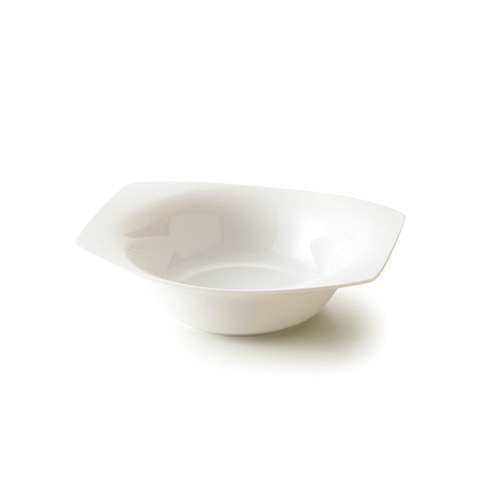 【日本製】ナチュラルハンプ23cmマルチボウル(山九 磁器 カレー皿 )