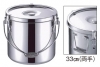 業務用 電磁調理器対応汁食缶　18�p　4.4ℓ　(シリコ